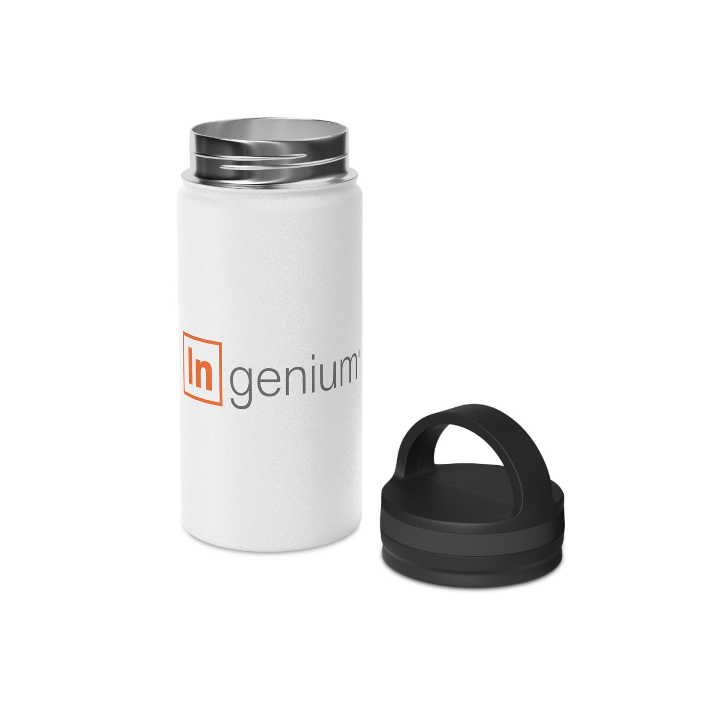 Stainless Steel Water Bottle, Handle Lid