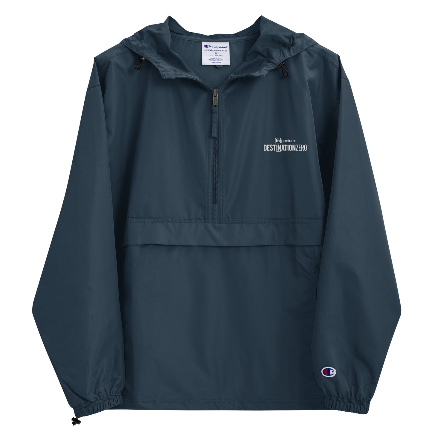 Embroidered Champion Packable Jacket - Destination Zero Team