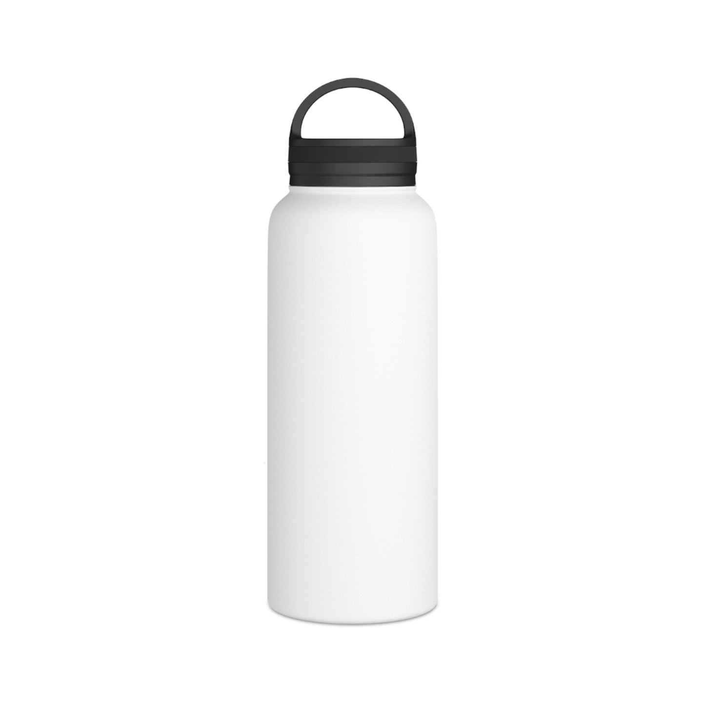 Stainless Steel Water Bottle, Handle Lid - IN