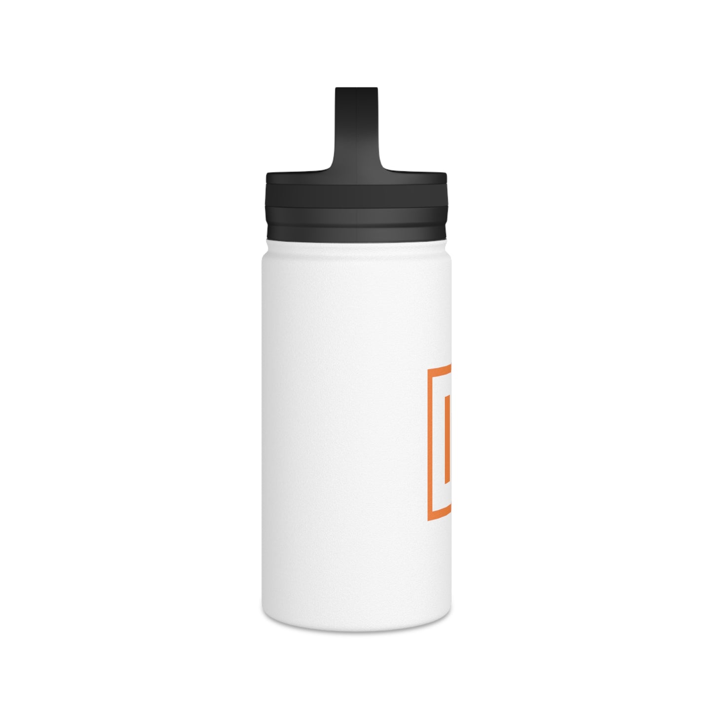 Stainless Steel Water Bottle, Handle Lid - IN