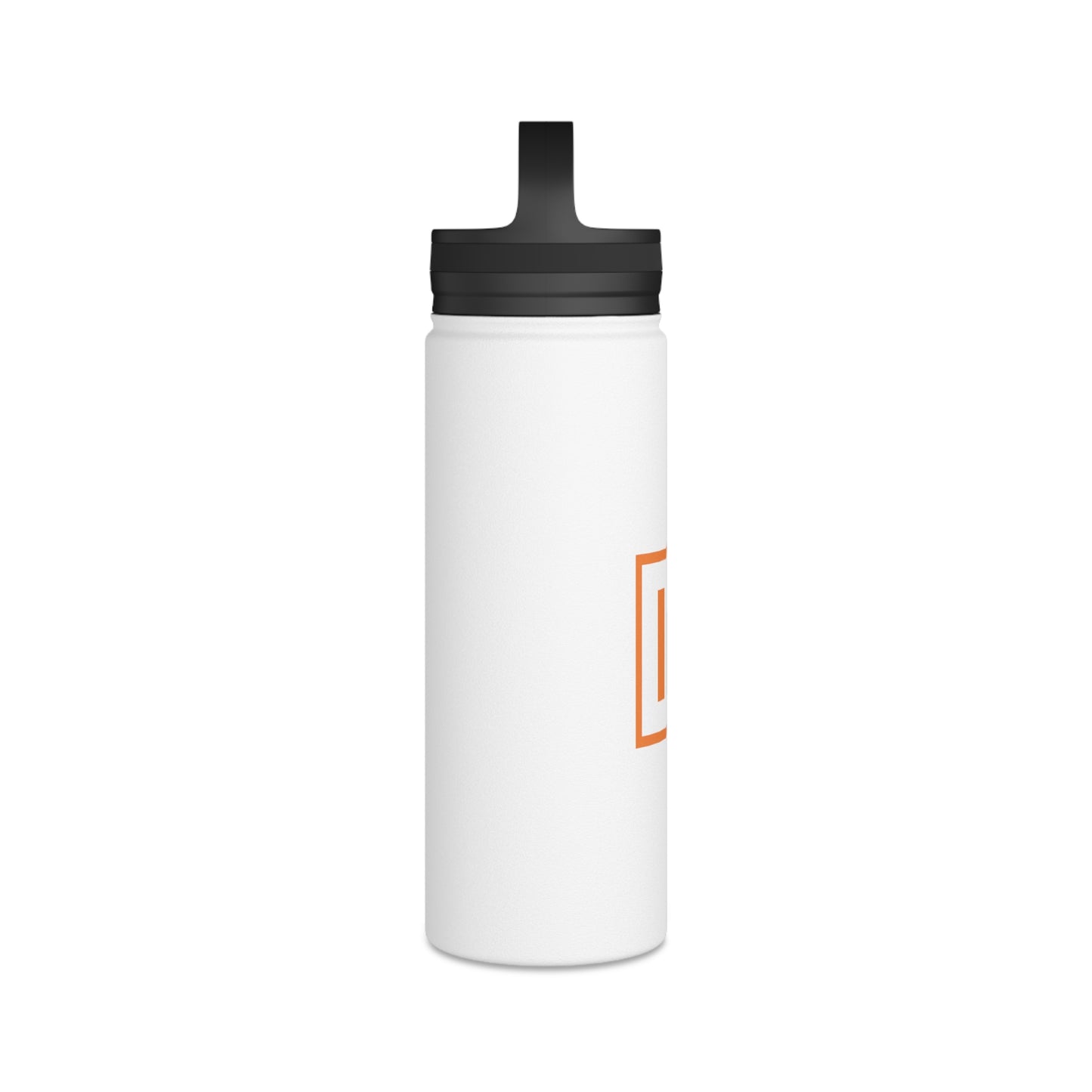 Stainless Steel Water Bottle, Handle Lid - IN