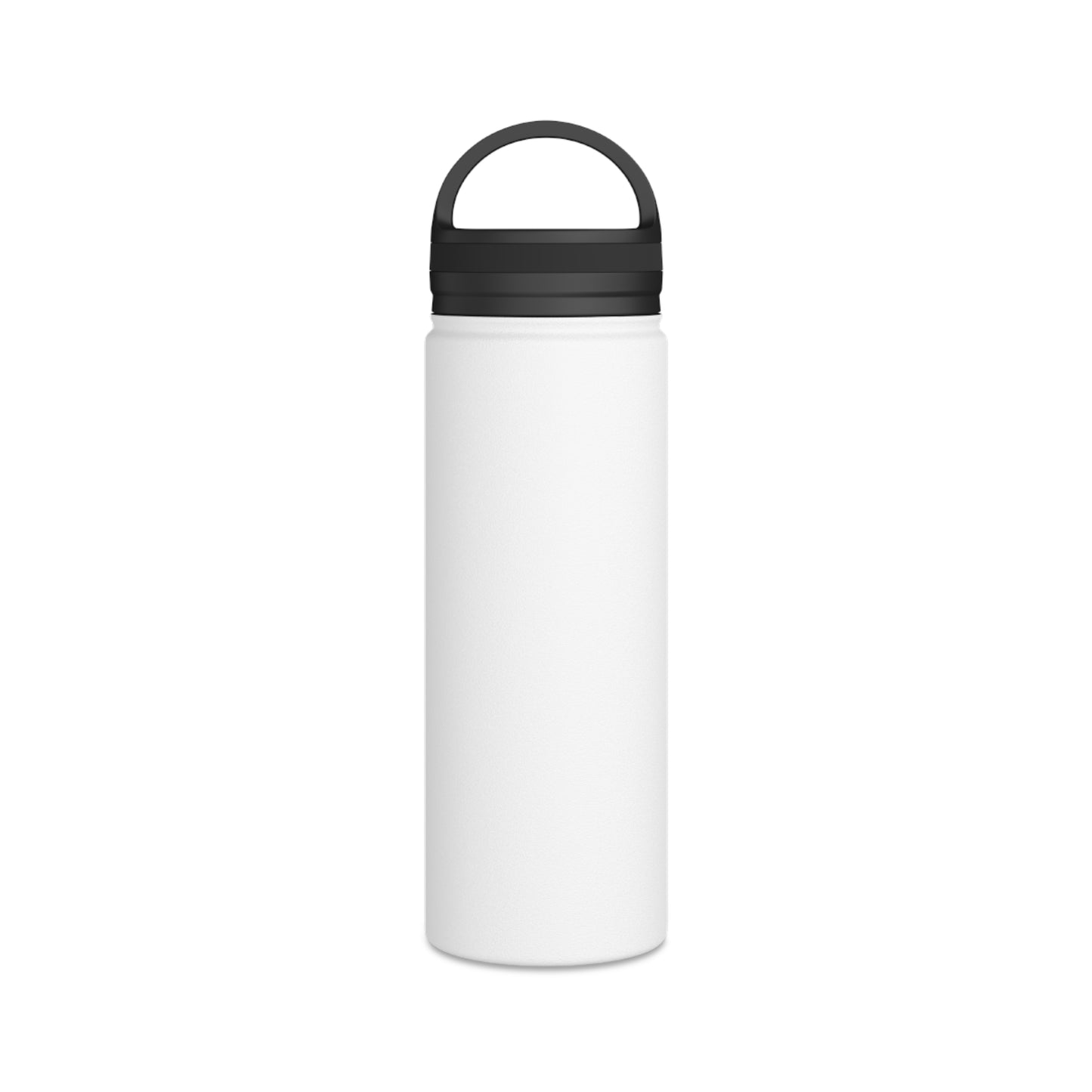 Stainless Steel Water Bottle, Handle Lid - IN