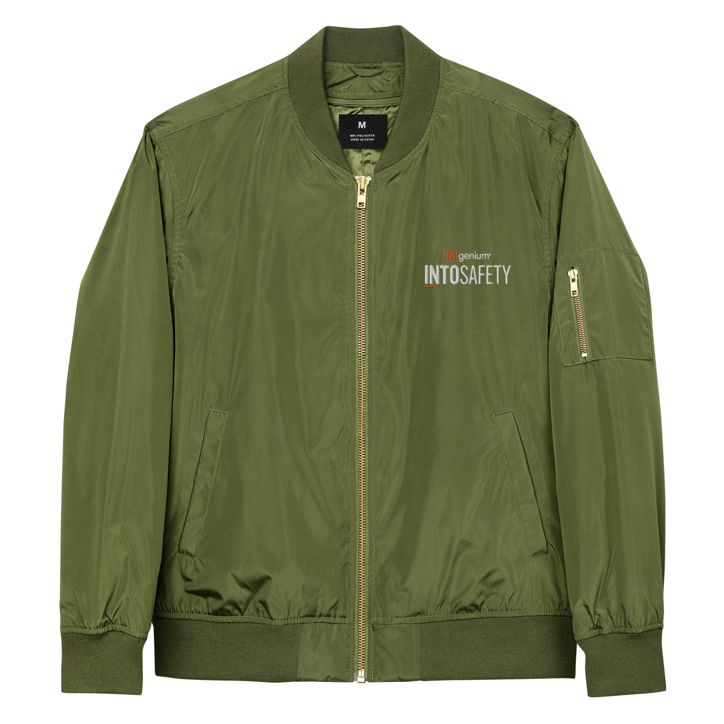 Premium recycled bomber jacket - Safety Team
