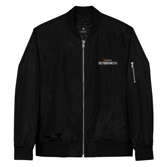 Premium recycled bomber jacket - Destination Zero Team