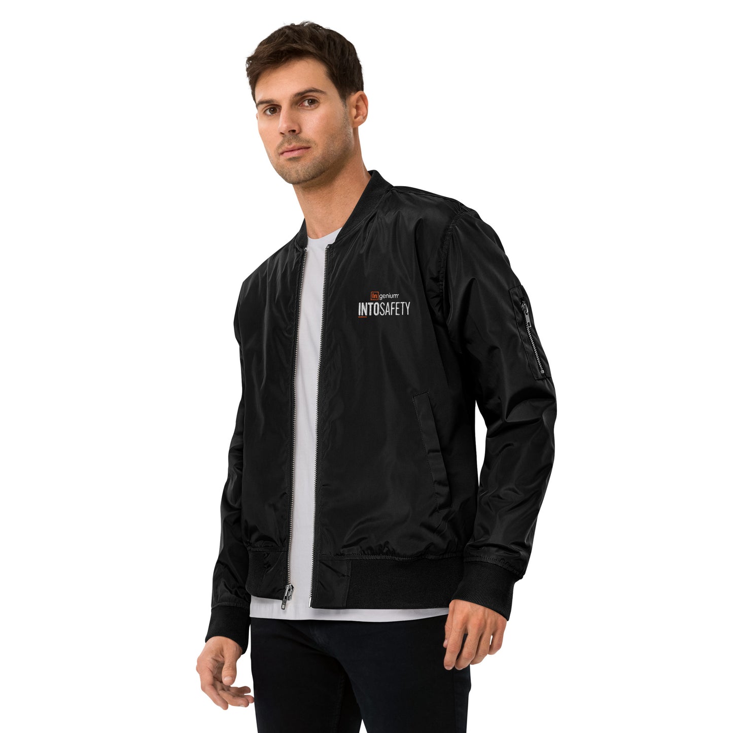 Premium recycled bomber jacket - Safety Team