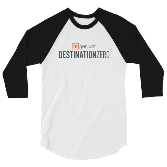 3/4 Sleeve Raglan Shirt - Destination Zero Team