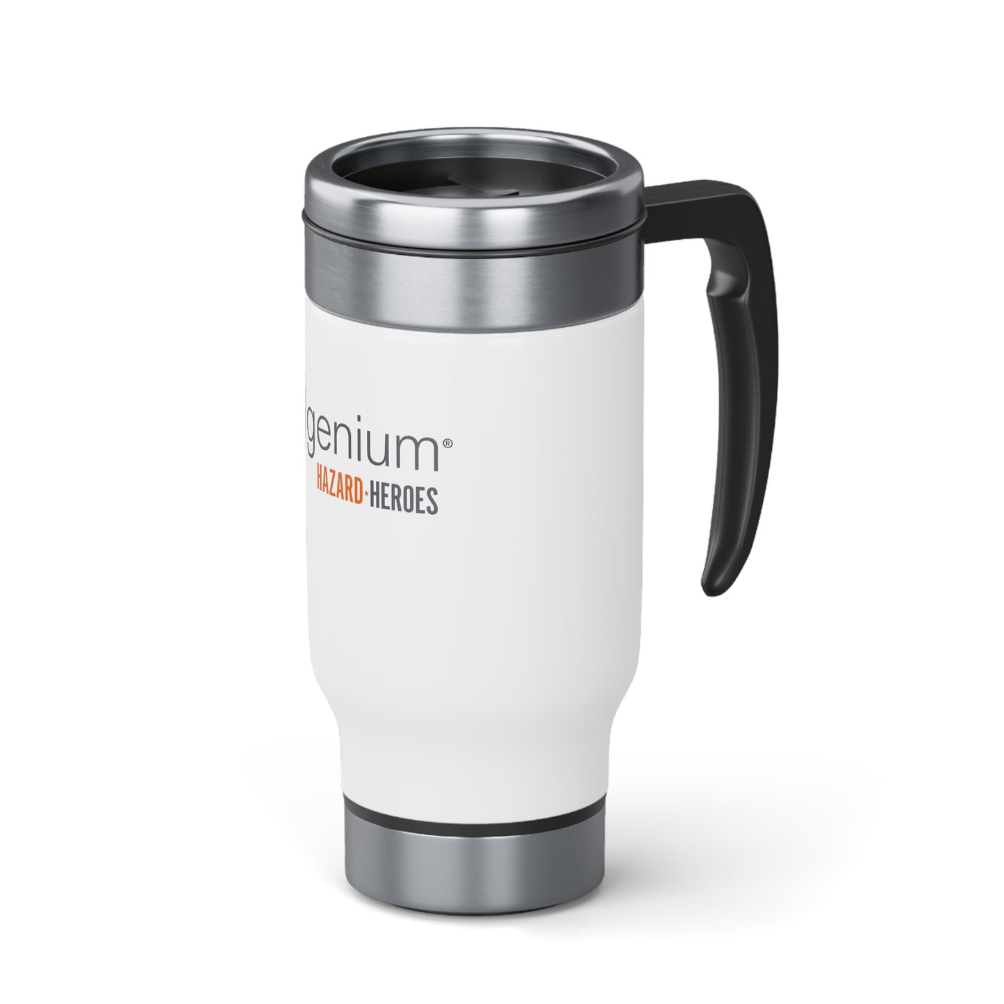 Stainless Steel Travel Mug with Handle, 14oz