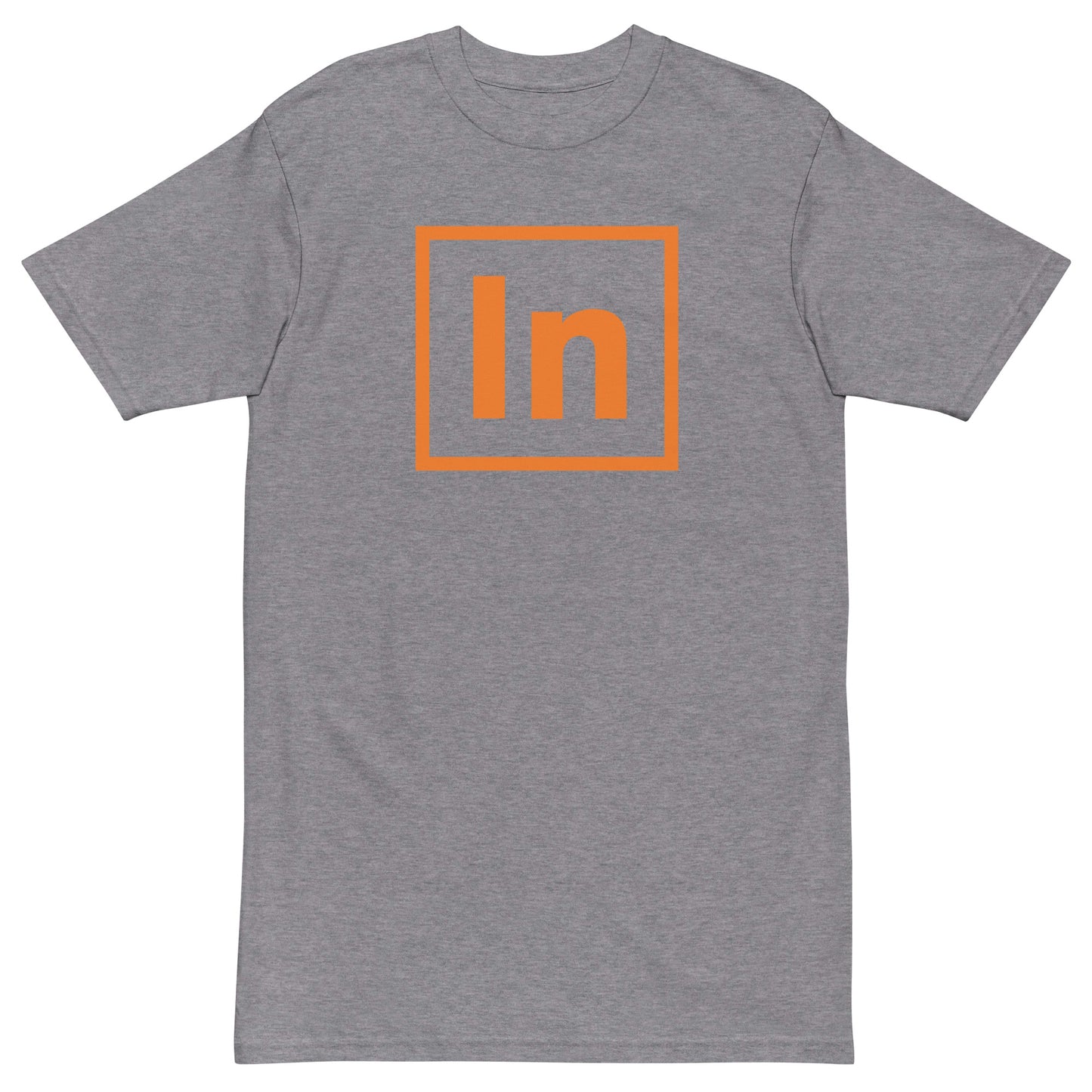 Unisex Heavyweight T-shirt (100% Cotton) - "In"