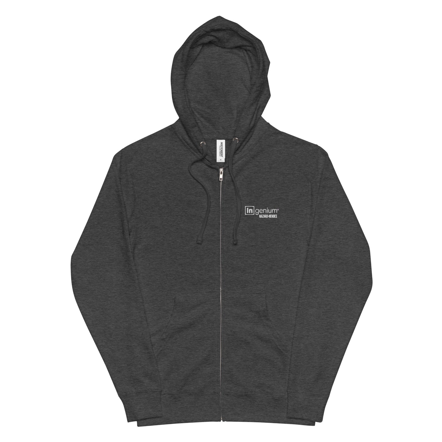 Embroidered Independent Trading Co. | Unisex fleece zip up hoodie