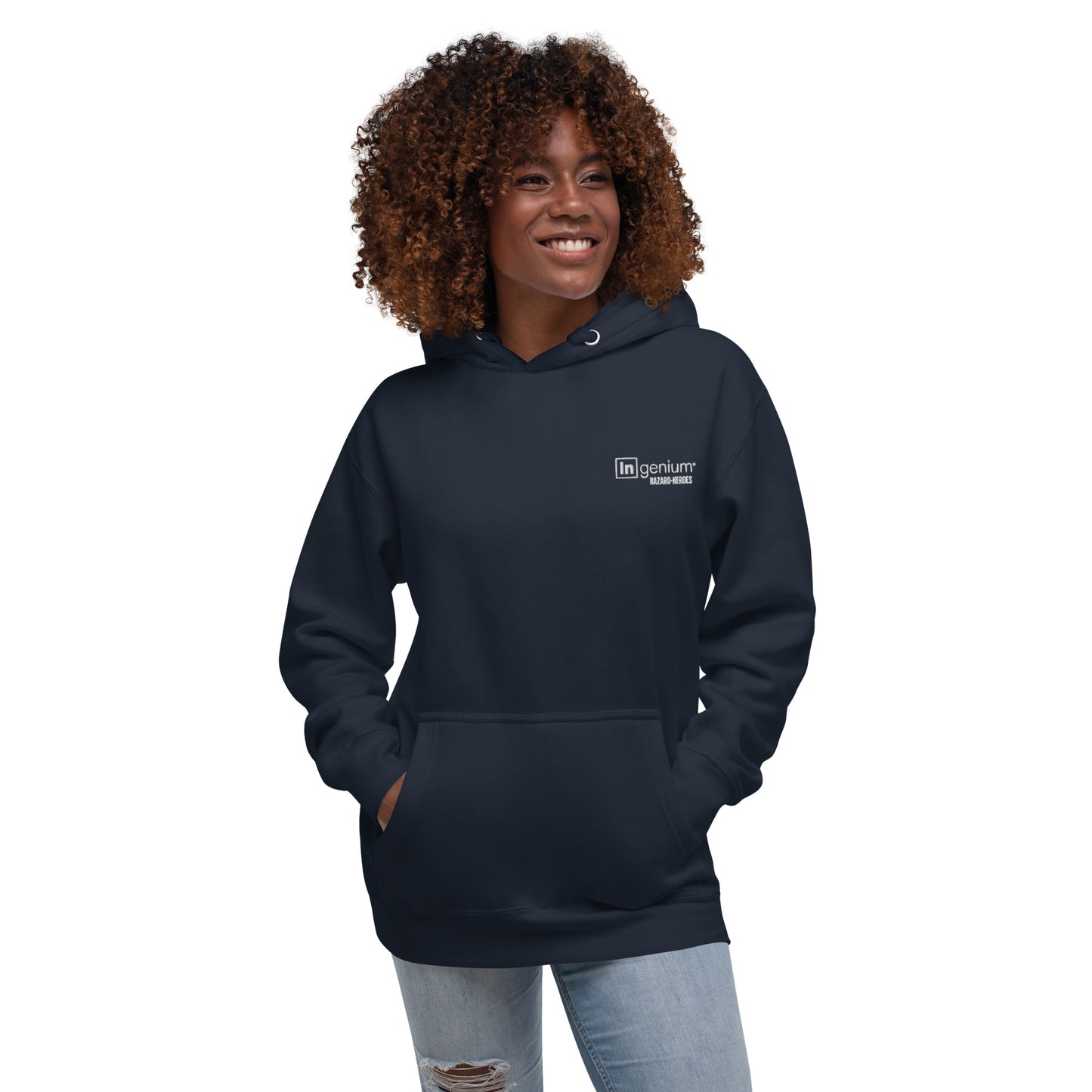 Embroidered Unisex Premium Hoodie (fitted cut)