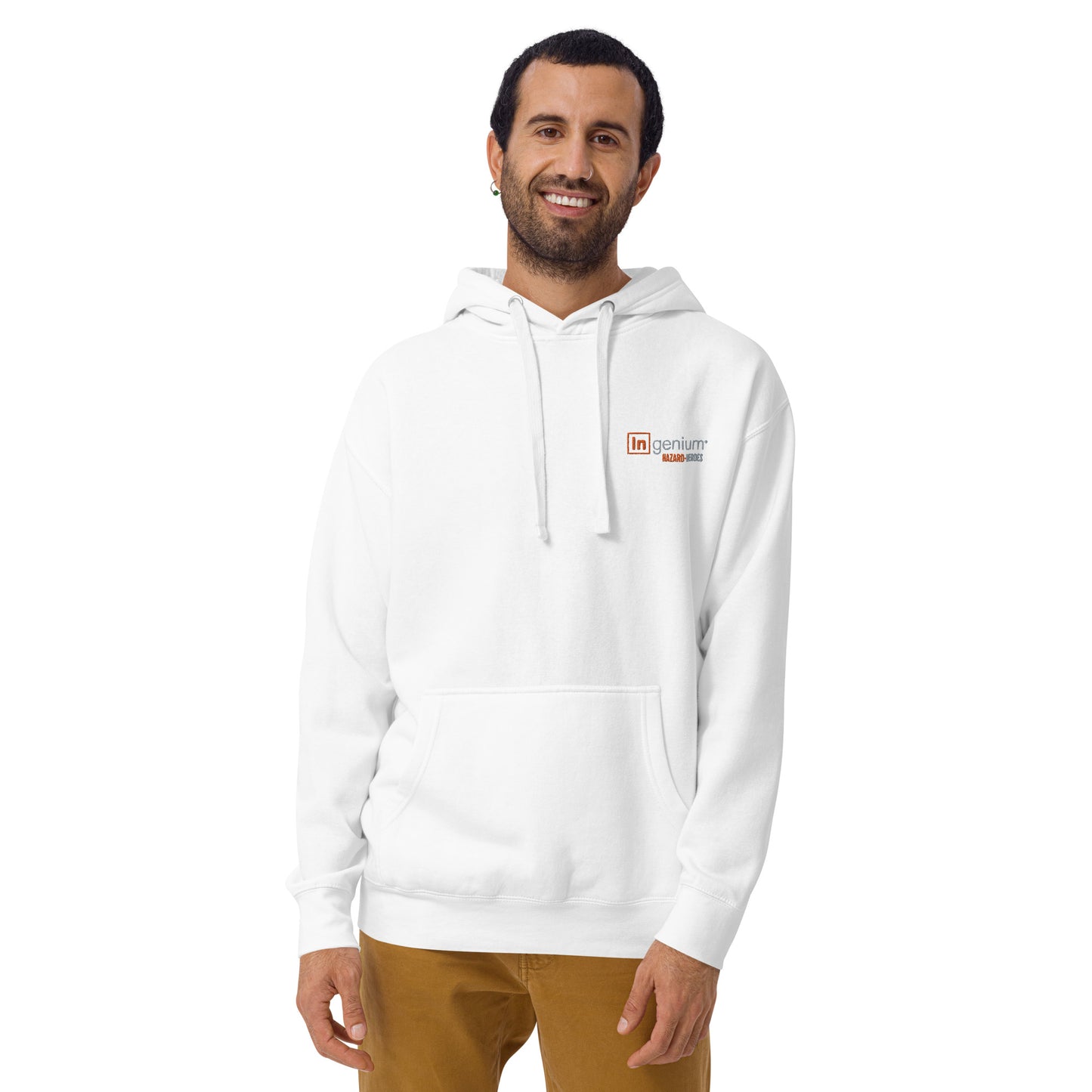 Embroidered Unisex Premium Hoodie (fitted cut)