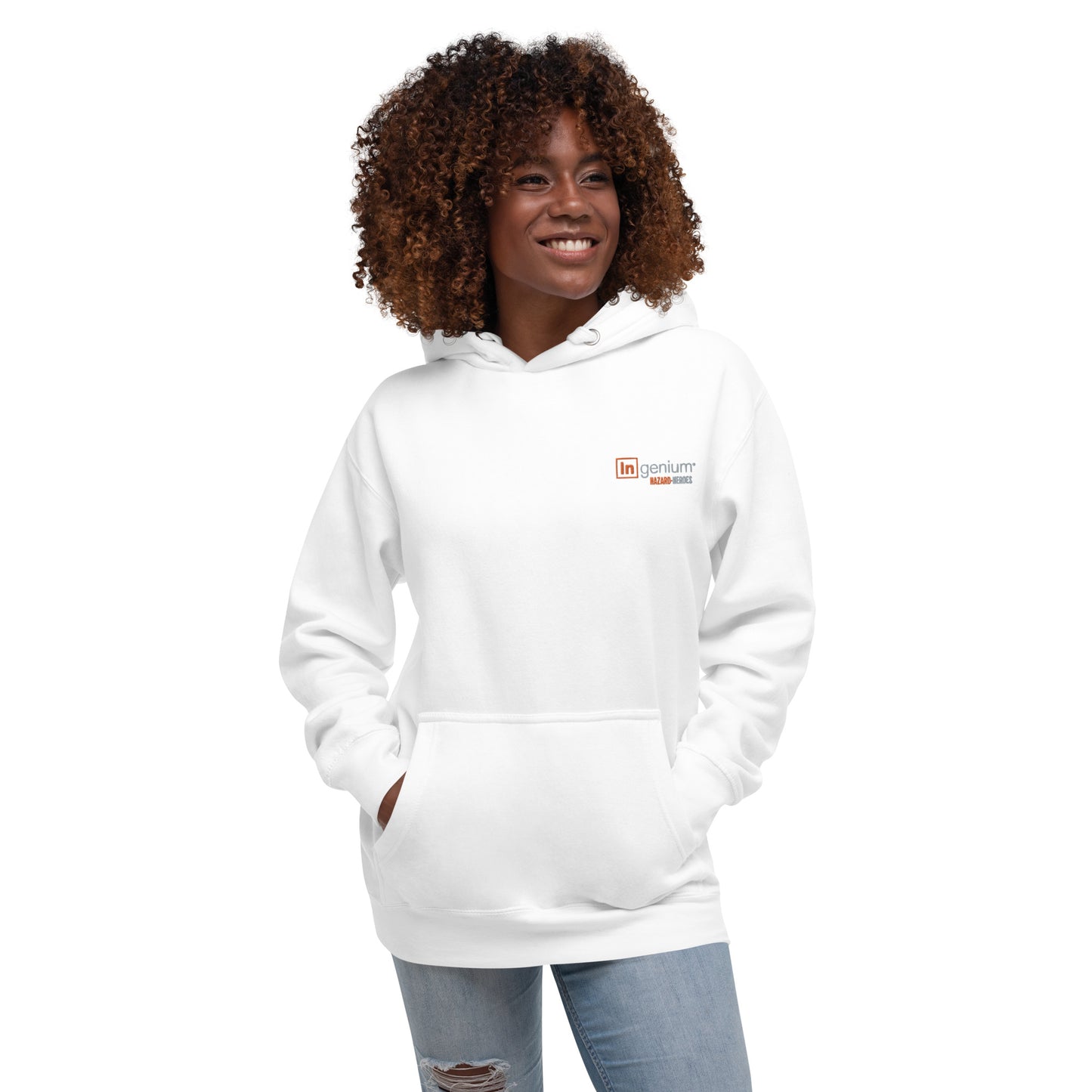 Embroidered Unisex Premium Hoodie (fitted cut)