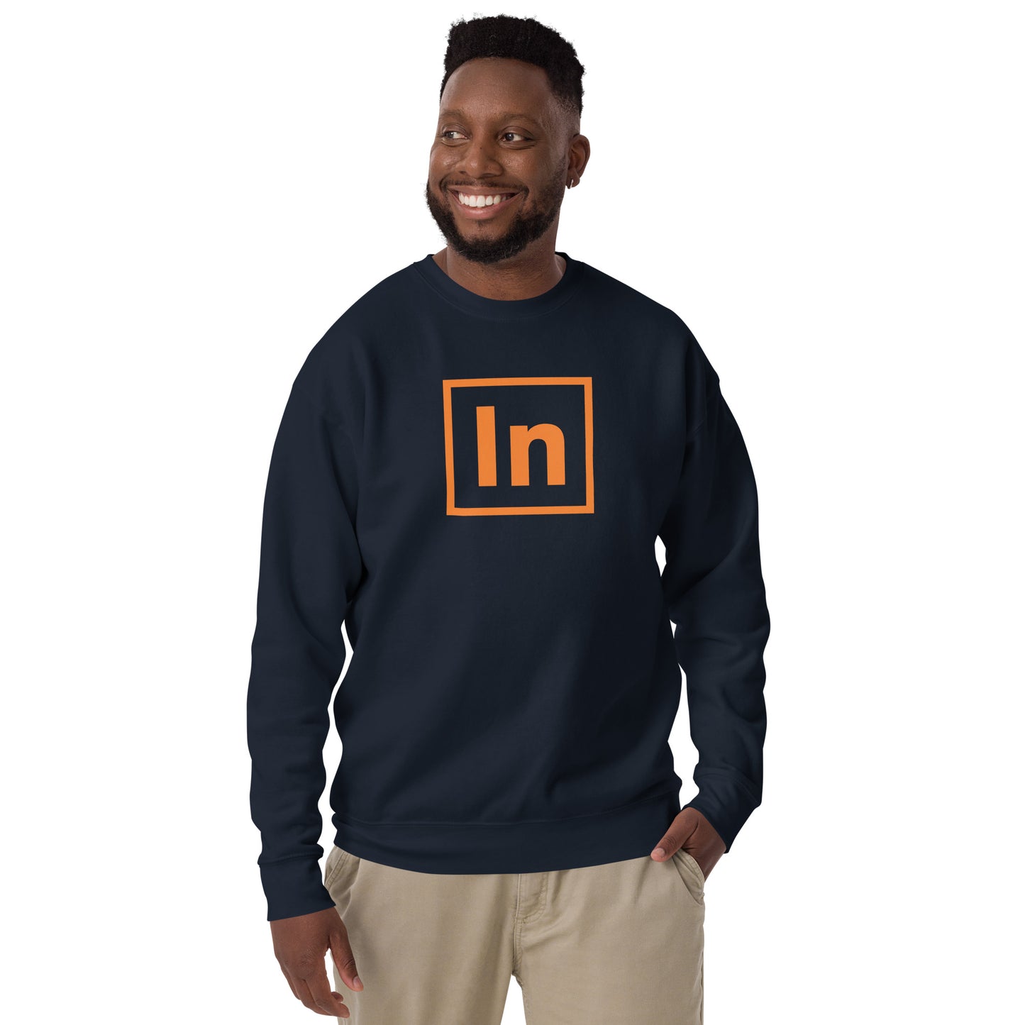 Unisex Premium Sweatshirt (fitted cut) - "In"