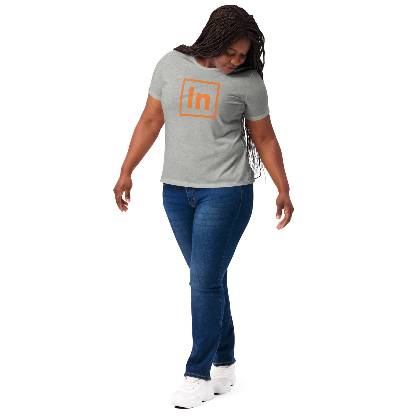 Women’s Extra-soft Tri-blend T-shirt - "In"